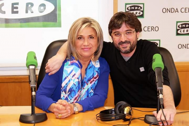 Julia Otero y Jordi Évole