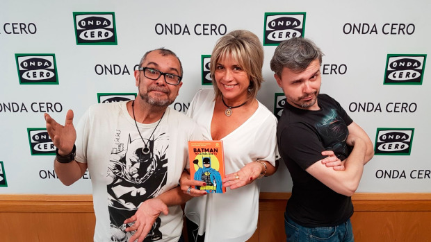 Julia Otero con Arturo González-Campos y Juán Gómez-Jurado